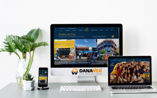 Thiết Kế Website Nhà Hàng Tại Đà Nẵng - Giao Diện Hiện Đại, Sang Trọng | DanaWeb